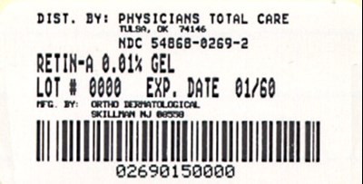 image of 0.1% Gel package label - package label 05